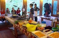 curso de cociña ecoloxica local en As Corcerizas
