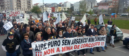 Mani contra mina Corcoesto Carballo Praza Publica web