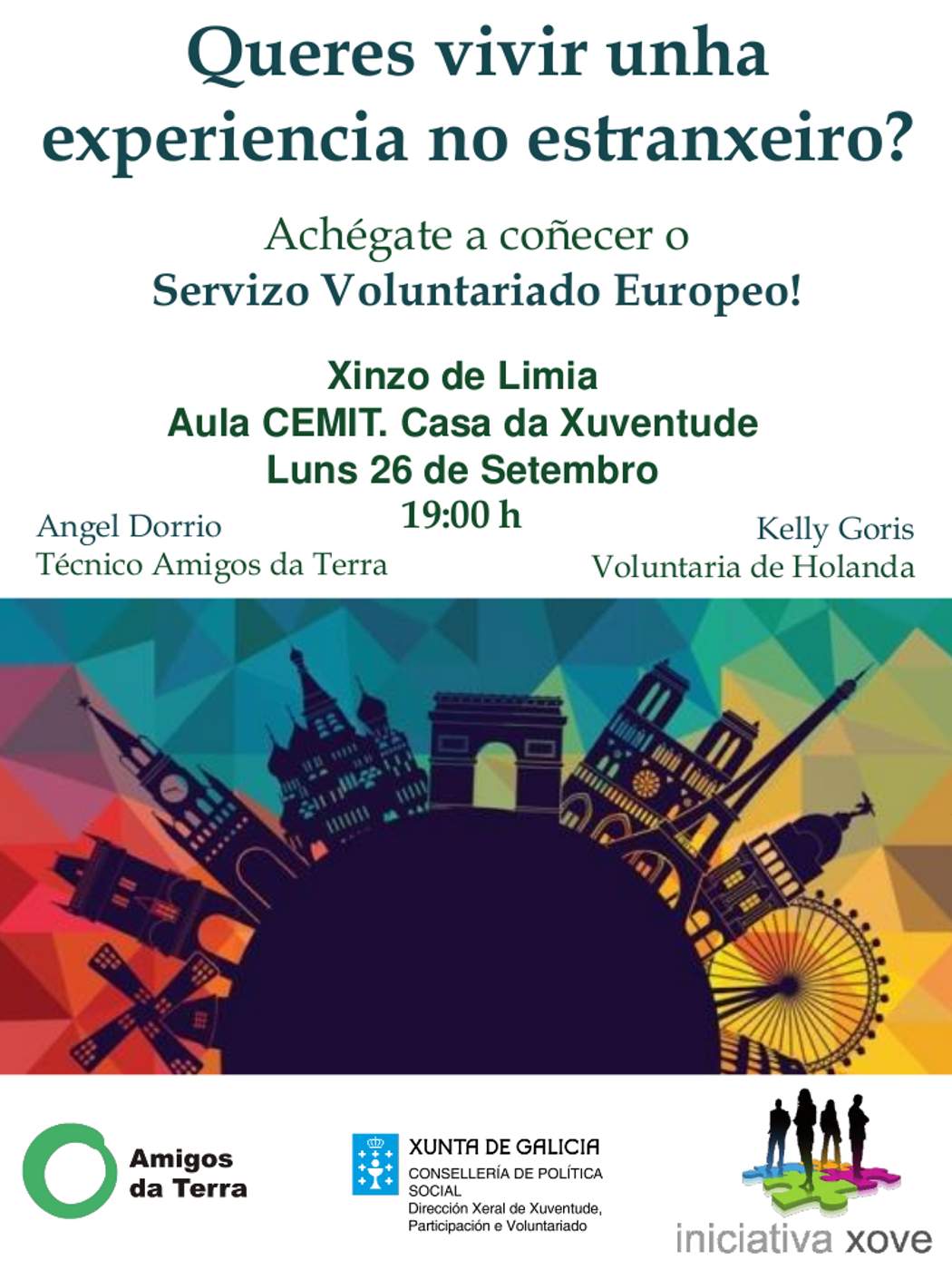 servizo voluntario europeo, Xinzo, SVE