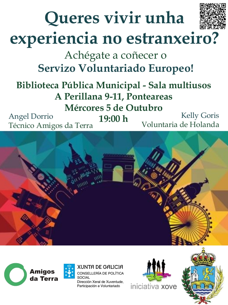 servizo voluntario europeo, sve, Ponteareas